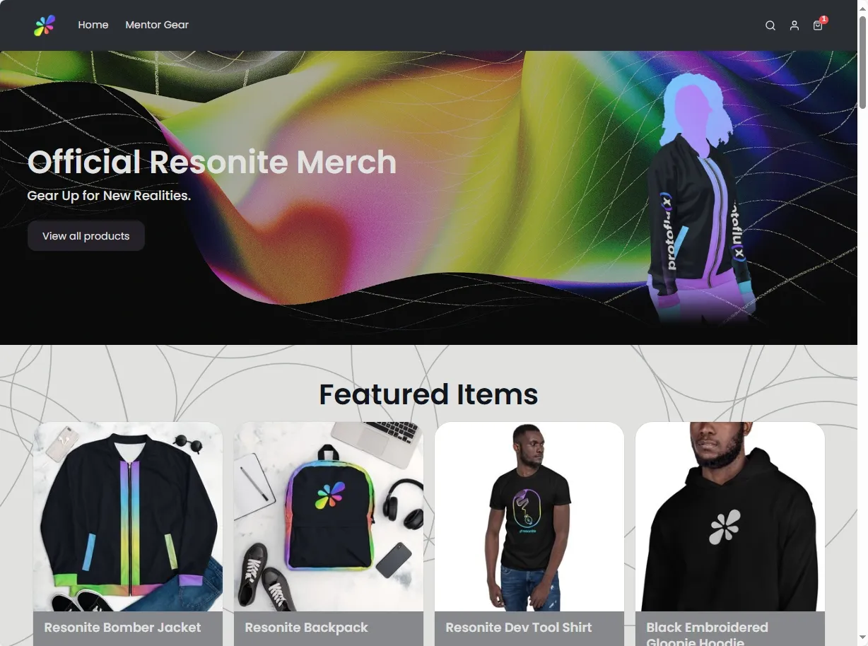 Resonite公式通販サイト